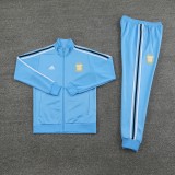 2024 Argentina Light Blue Jacket Tracksuit/2024阿根廷夹克套装