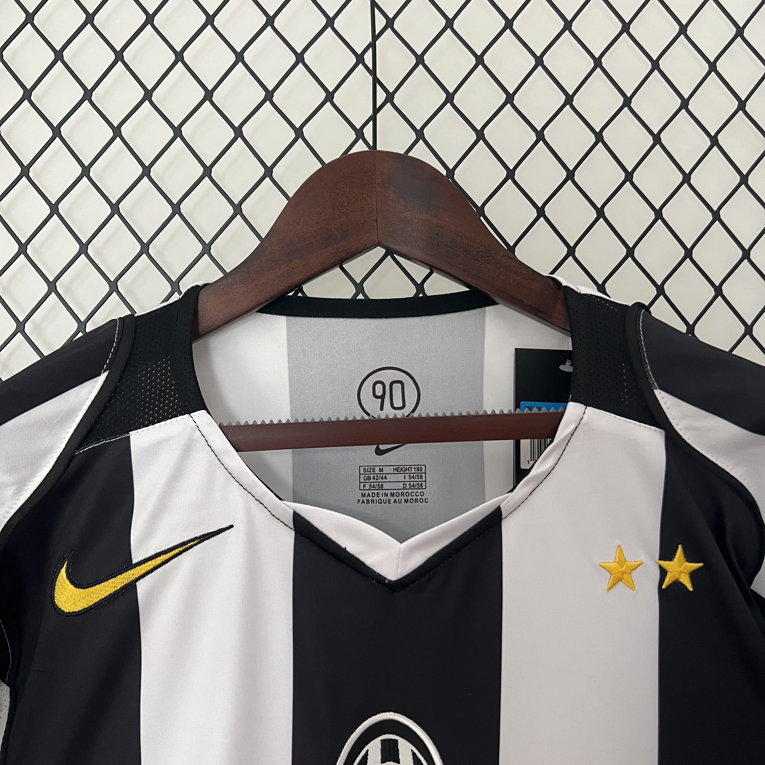 04-05 ユヴェントス ホーム レトロユニフォーム Juventus Home Retro Jersey 04/05 Nedved (JJSport) Fan
