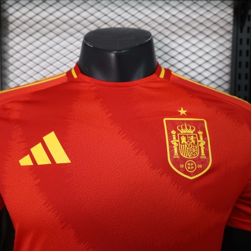 2024 Spain Home Player Jersey/ 2024 西班牙主场球员版