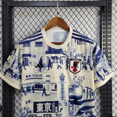 2024 Japan Tokyo Blue Fans Jersey/ 2024 日本东京蓝色球迷版