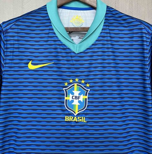 2024 Brazil Away Fans Jersey/ 2024巴西客场球迷