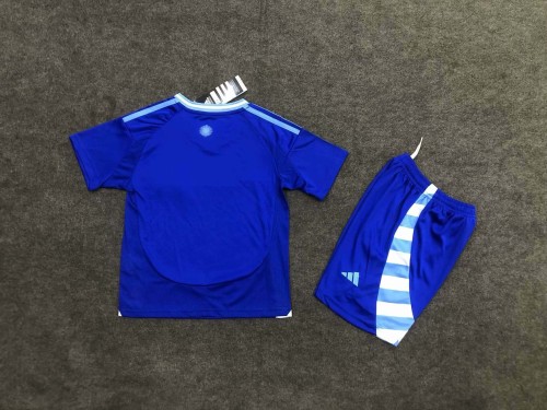 2024 Argentina Away Kid Kit/ 2024 阿根廷客场3星童装