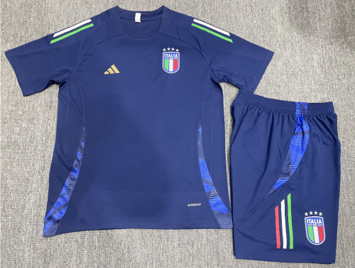2024 Italy Short Sleeve Training Suit/2024意大利短袖训练服