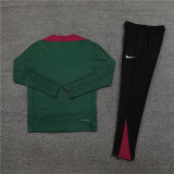 24-25 PSG Green Player Version Training Suit/24-25PSG巴黎半拉训练服，球员版