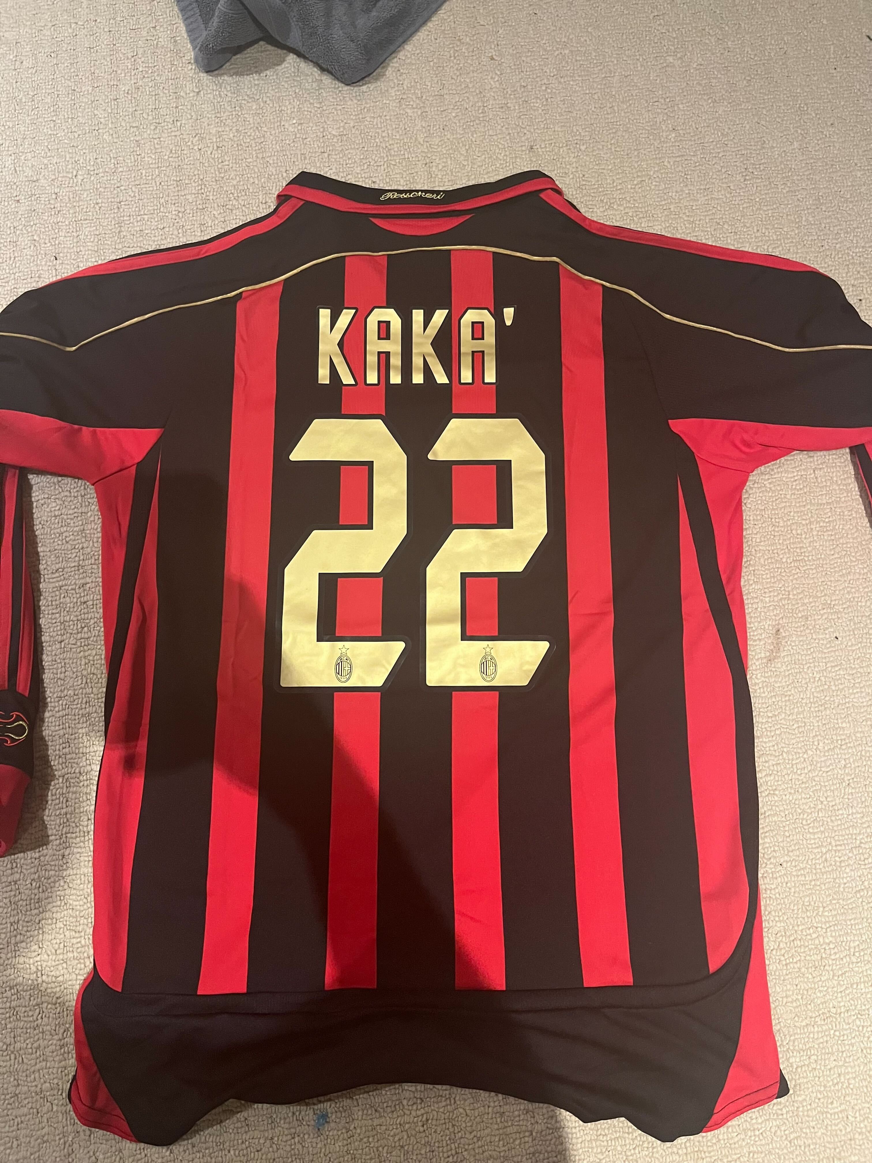 2006-07 AC Milan Home Long Sleeve Retro Jersey