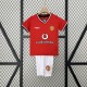 Retro 00-01 Manchester United Home Kids Kit/ 00-01曼联主场童装