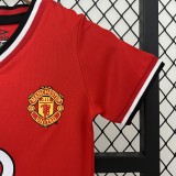 Retro 00-01 Manchester United Home Kids Kit/ 00-01曼联主场童装