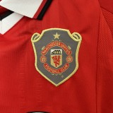 Retro 99-00 Manchester United Home Kids Kit/ 99-00曼联主场童装