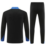 24-25 Inter Milan Black Player Version Training Suit/24-25国米半拉训练服，球员版