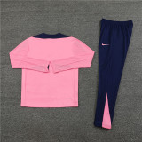 24-25 Atletico Madrid Pink Player Version Training Suit/24-25马竞粉色半拉训练服，球员版