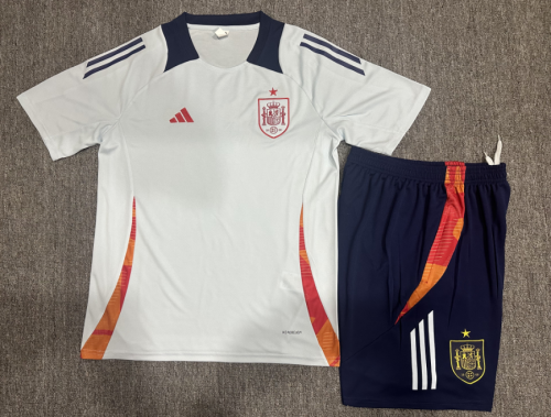 2024 Spain Short Sleeve Training Suit/2024西班牙短袖训练服