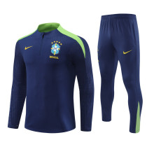 2024 Brazil Player Version Training Suit/2024巴西半拉训练服，球员版