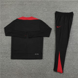 2024 Portugal Black Player Version Training Suit/2024葡萄牙半拉训练服，球员版