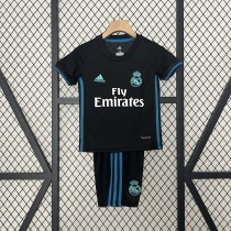 Retro17-18 Real Madrid Away Kids Kit/17-18皇马客场童装