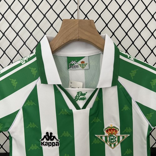 Retro 95-97 Real Betis Home Kids Kit/95-97贝蒂斯主场童装