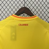 2024 Colombia Home Fans Jersey/2024 哥伦比亚主场球迷版