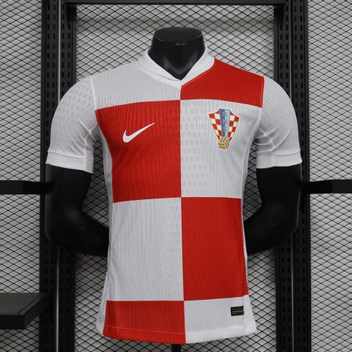 2024 Croatia Home Player Jersey/2024 克罗地亚主场球员版