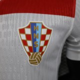 2024 Croatia Home Player Jersey/2024 克罗地亚主场球员版