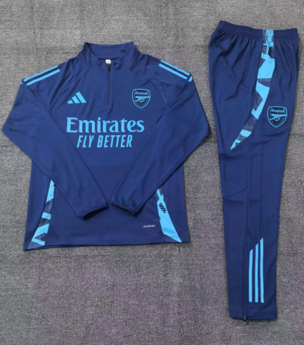 24-25 Arsenal BlueTraining Suit/24-25阿森纳半拉训练服
