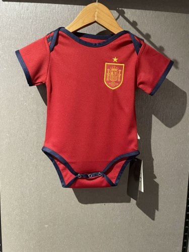 2024 Spain Home Baby Clothing/2024西班牙主场婴儿装