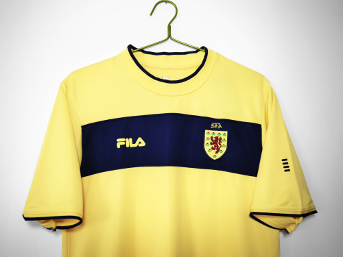 2002 Scotland Away Retro Jersey/2002苏格兰客场