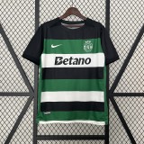24-25  Sporting Home Fans Jersey/ 24-25  里斯本竞技主场球迷版