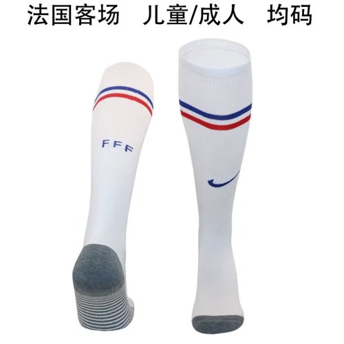 2024 France Away Socks/2024法国客场袜子