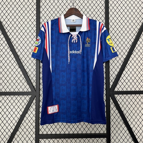 1996  France Home Retro Jersey/ 1996 法国主场