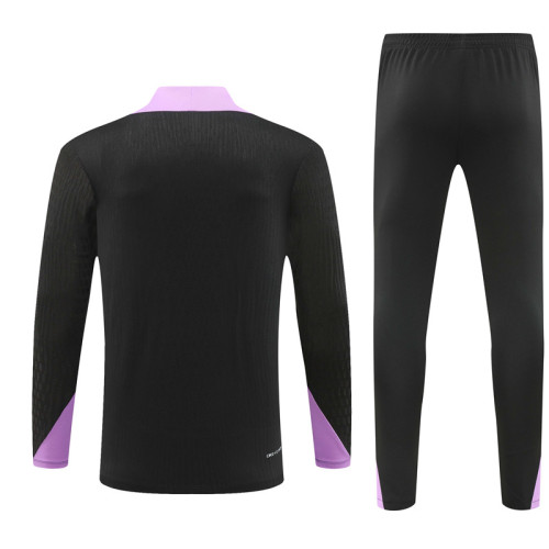 2024 England Black Player Training Suit/2024 英格兰黑色球员版训练服