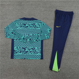 2024 Brazil Green Training Suit/2024 巴西湖蓝色迷彩版训练服