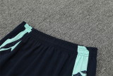 24-25 Real Madrid Light Blue Training Suit/ 24-25 皇马湖蓝色半拉训练服