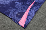24-25 Real Madrid Spcial Blue Training Suit/ 24-25 皇马蓝色半拉训练服