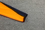 24-25 Real Madrid Light Blue and Orange Training Suit/ 24-25 皇马湖蓝橙色半拉训练服