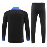 2024 France Black Player Version Training Suit/2024法国黑色训练服，球员版