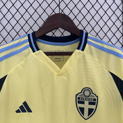 2024 Sweden Home Fans Jersey/ 2024 瑞典主场球迷版