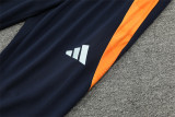 24-25 Real Madrid White Training Suit/ 24-25 皇马白色半拉训练服
