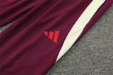 24-25 Bayern Munich White Training Suit/24-25拜仁半拉训练服