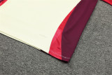 24-25 Bayern Munich White Training Suit/24-25拜仁半拉训练服