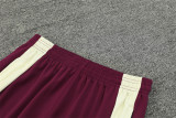 24-25 Bayern Munich White Training Suit/24-25拜仁半拉训练服