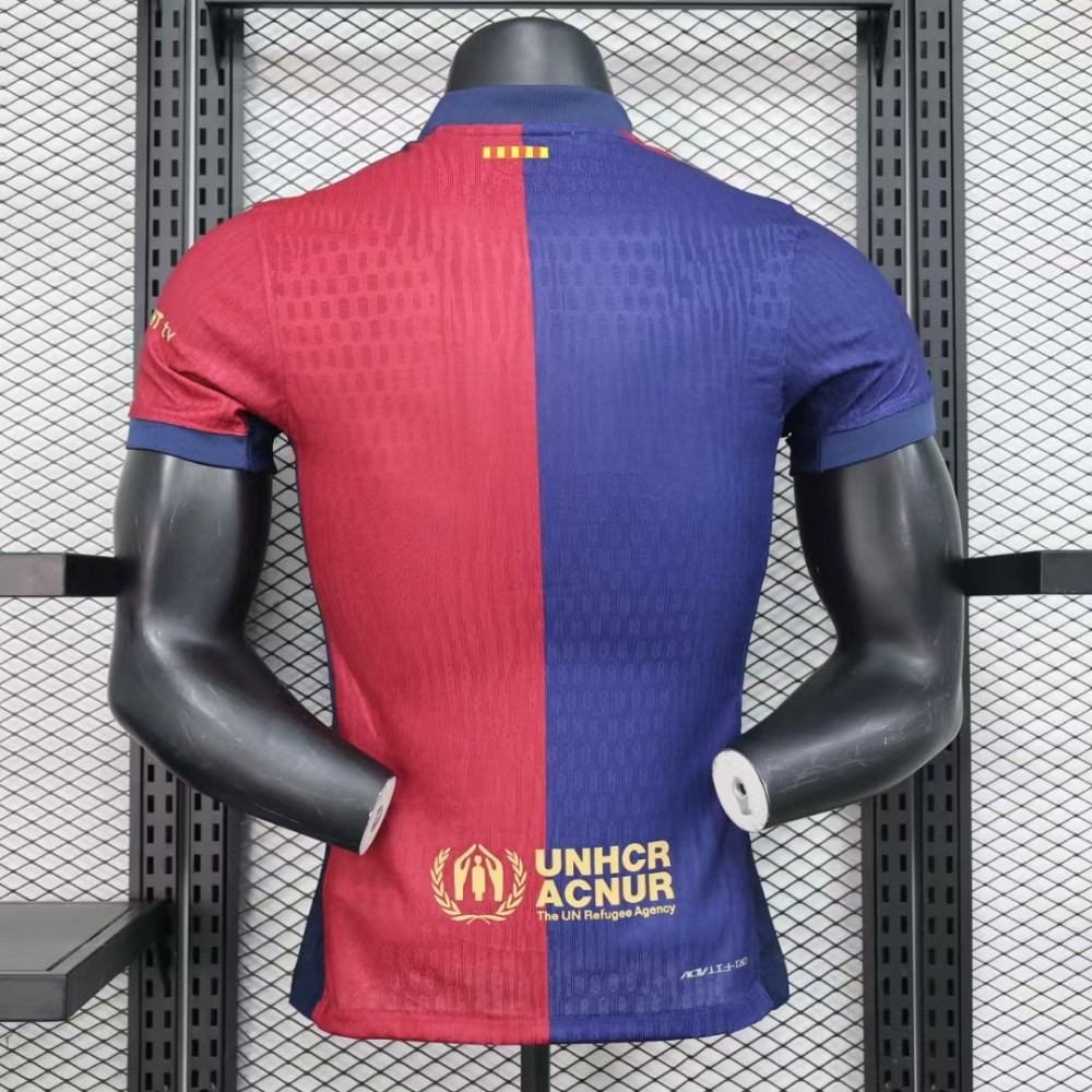 Lサイズ バルセロナ player version Barcelona 24-25 Barcelona Home player VersionJersey/ 24-25巴萨主场球员版