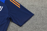 24-25 Juventus Blue Short Sleeve Training Suit/ 24-25 尤文蓝色短袖训练服