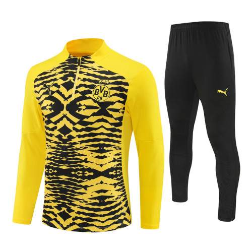24-25 Borussia Dortmund Yellow Training Suit/24-25多特蒙德半拉训练服