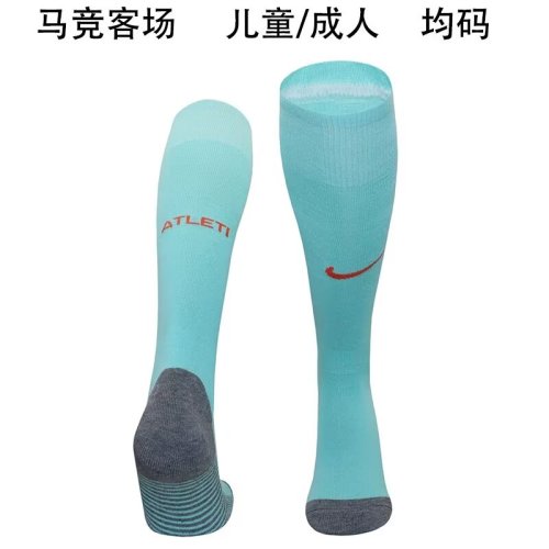 24-25 Atletico Madrid Away Socks/24-25马竞客场袜子