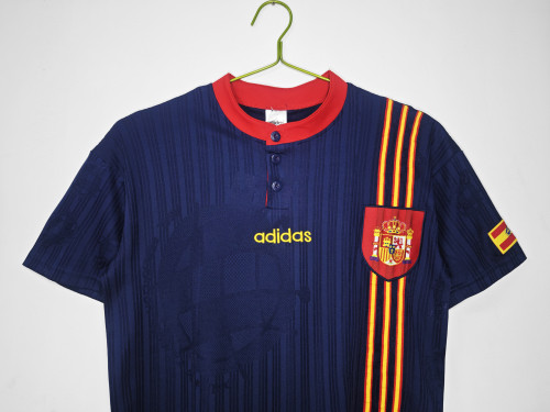 1996 Spain Away Retro Jersey/1996西班牙客场