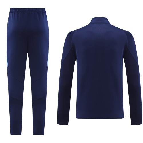 2024 Italy Blue Jacket Tracksuit/ 2024意大利蓝色夹克训练服