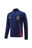 2024 Spain Blue Jacket Tracksuit/ 2024西班牙蓝色夹克训练服