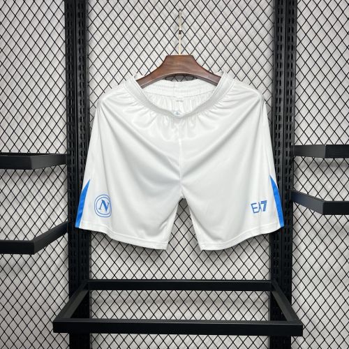 24-25 SSC Napoli Home Shorts/24-25那不勒斯主场短裤