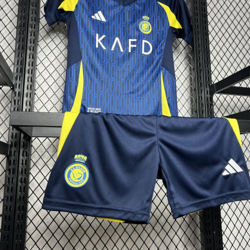 24-25 AI Nassr Away Kids Kit/24-25利雅得胜利客场童装