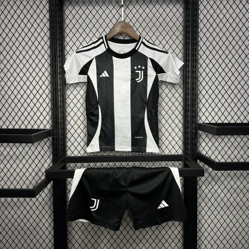 24-25 Juventus Home kids kit /24-25尤文图斯主场童装