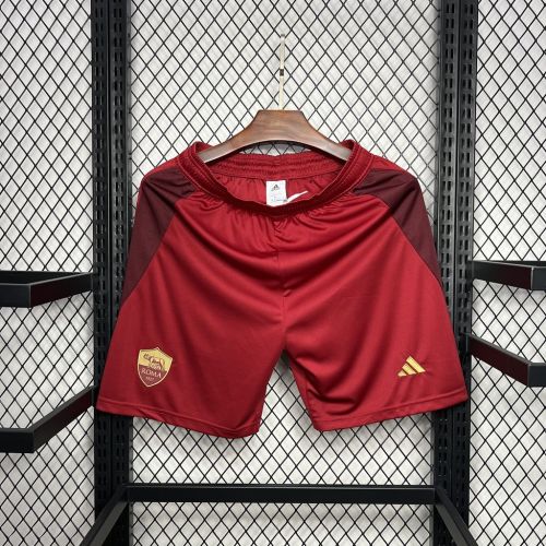 24-25 AS Roma Home Shorts/24-25 罗马主场短裤